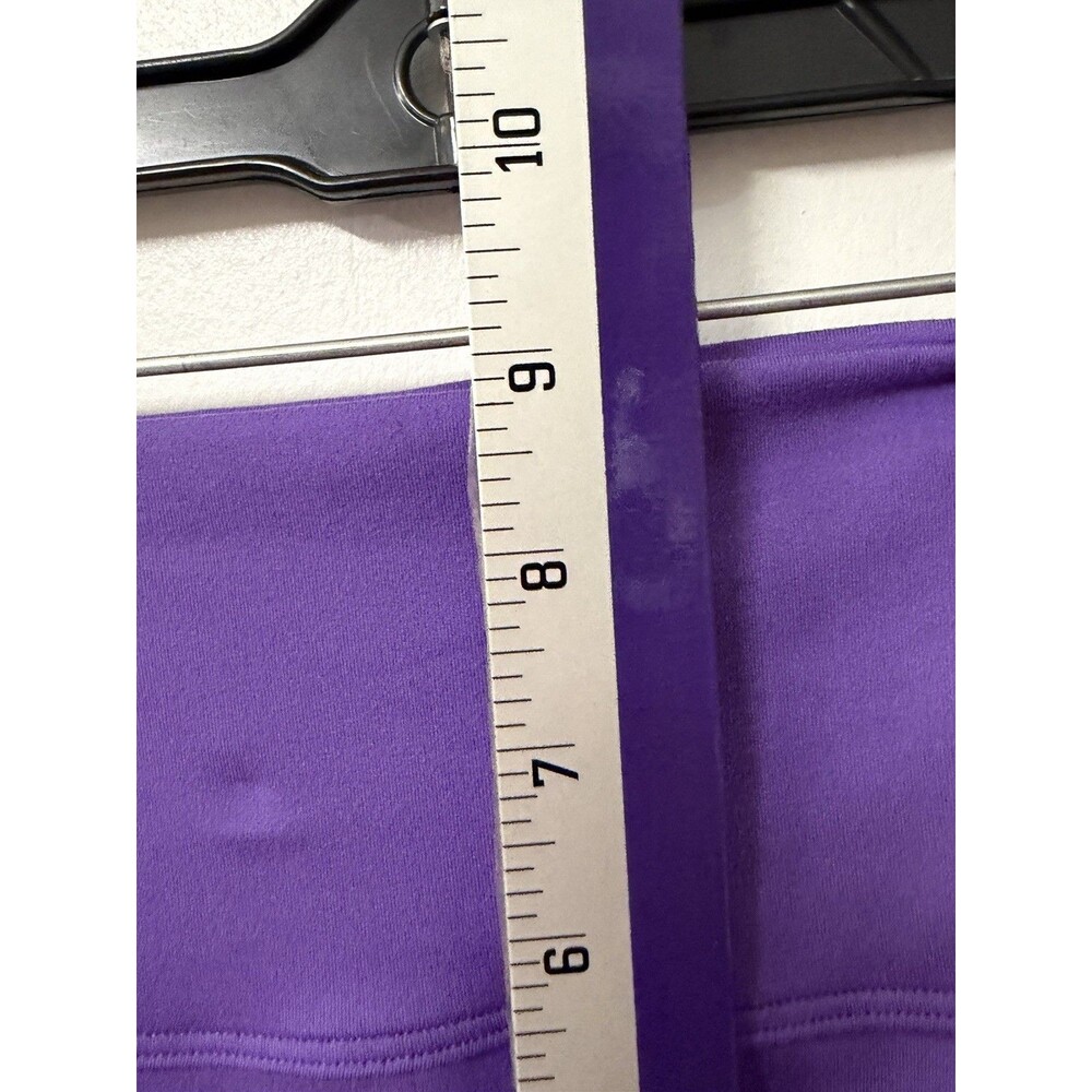 Bombshell Sportswear Purple High Rise Pocket Leggings XS Thigh Stripe Compressio - Picture 10 of 11